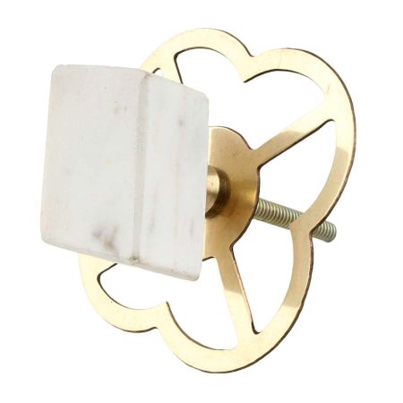 Parallelogram Stone Drawer Knobs